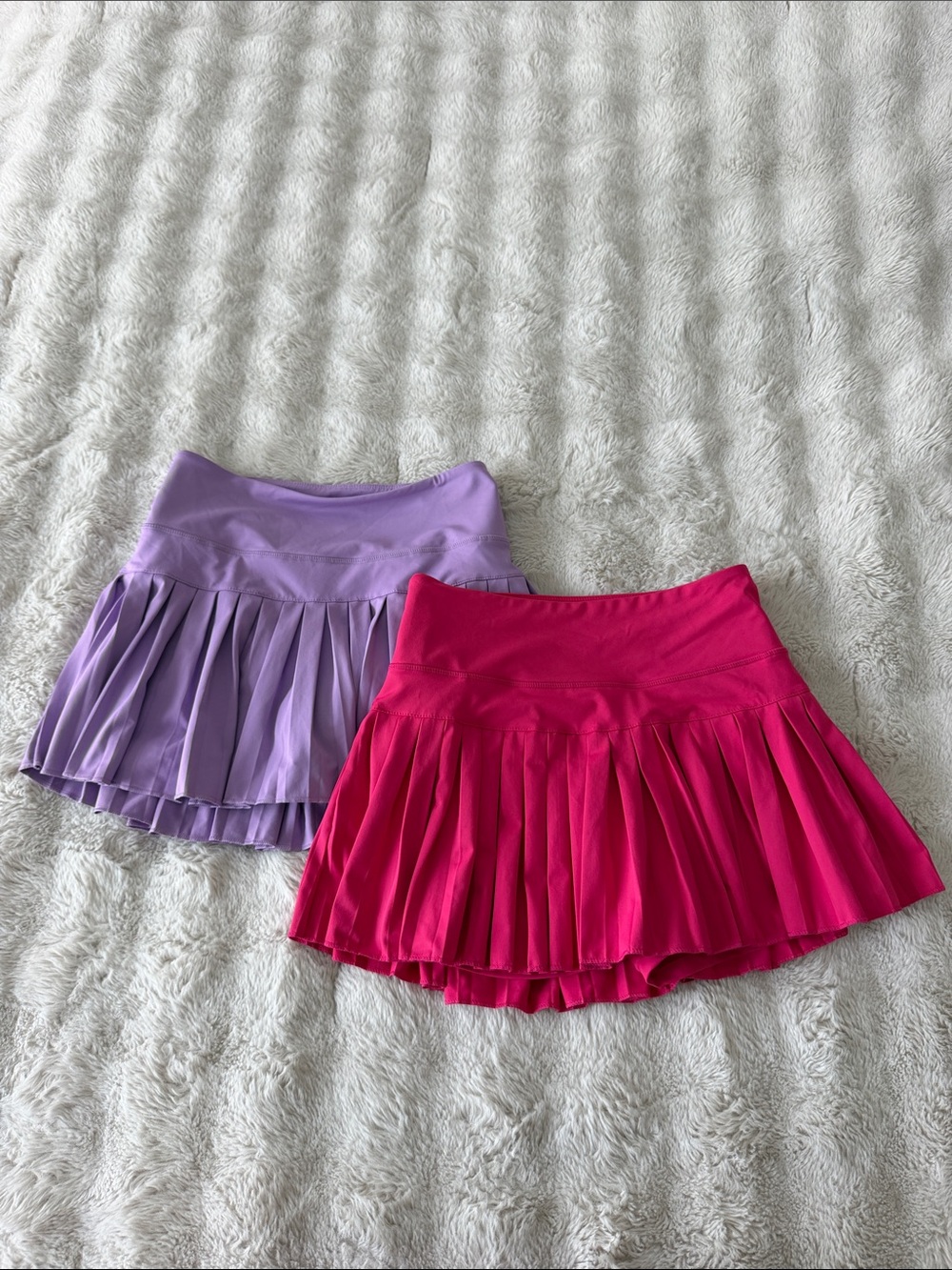 Pleated Active Skort - Pink and Lavender NWOT